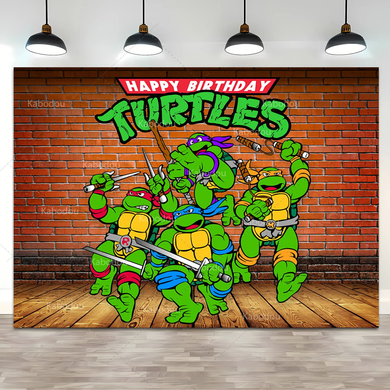 Ninja Turtles, Vinyl 150x100cm