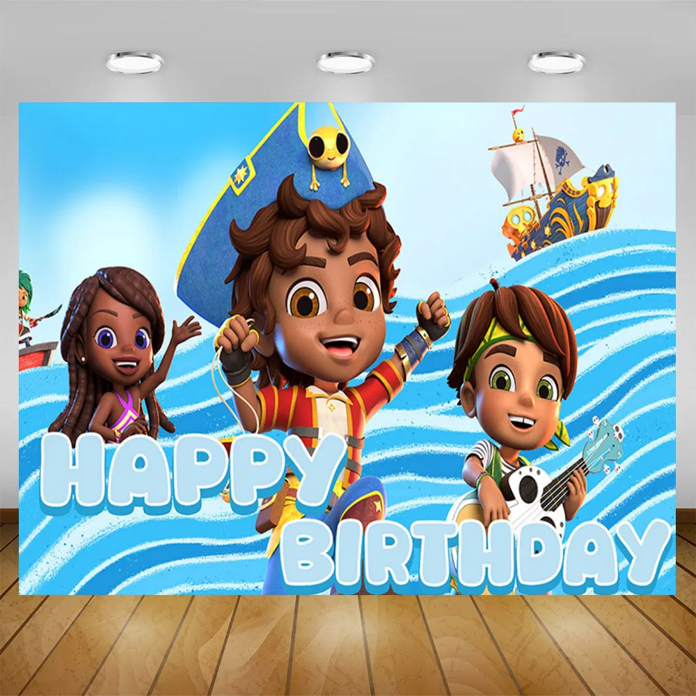 Pirate Santiago Theme Kids Birthday Party Customiz