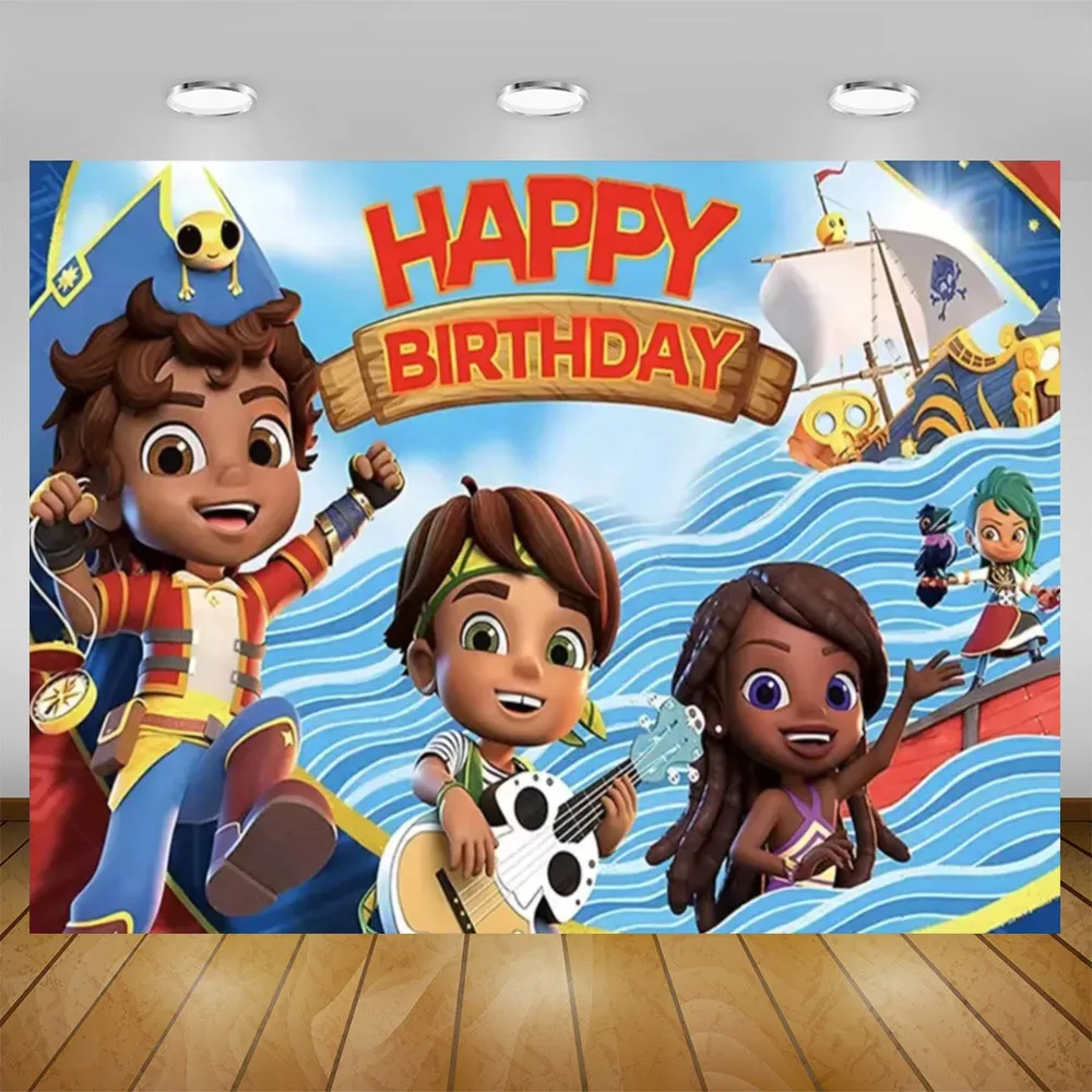 Pirate Santiago Theme Kids Birthday Party Customiz