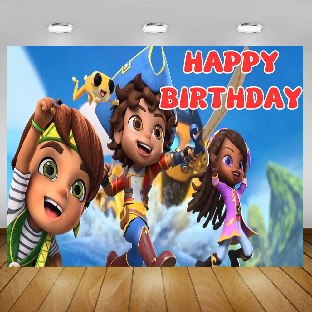 Pirate Santiago Theme Kids Birthday Party Customiz