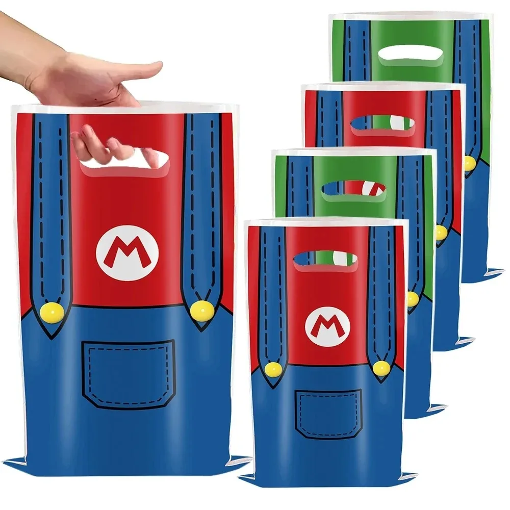 Super Bros Gift Bag Birthday Party Decor Marios Pl