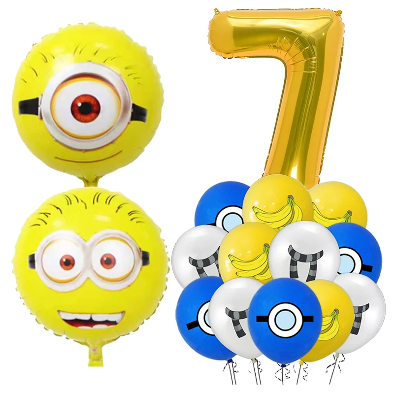 Miniones Theme Kid Birthday Party Decoration Suppl