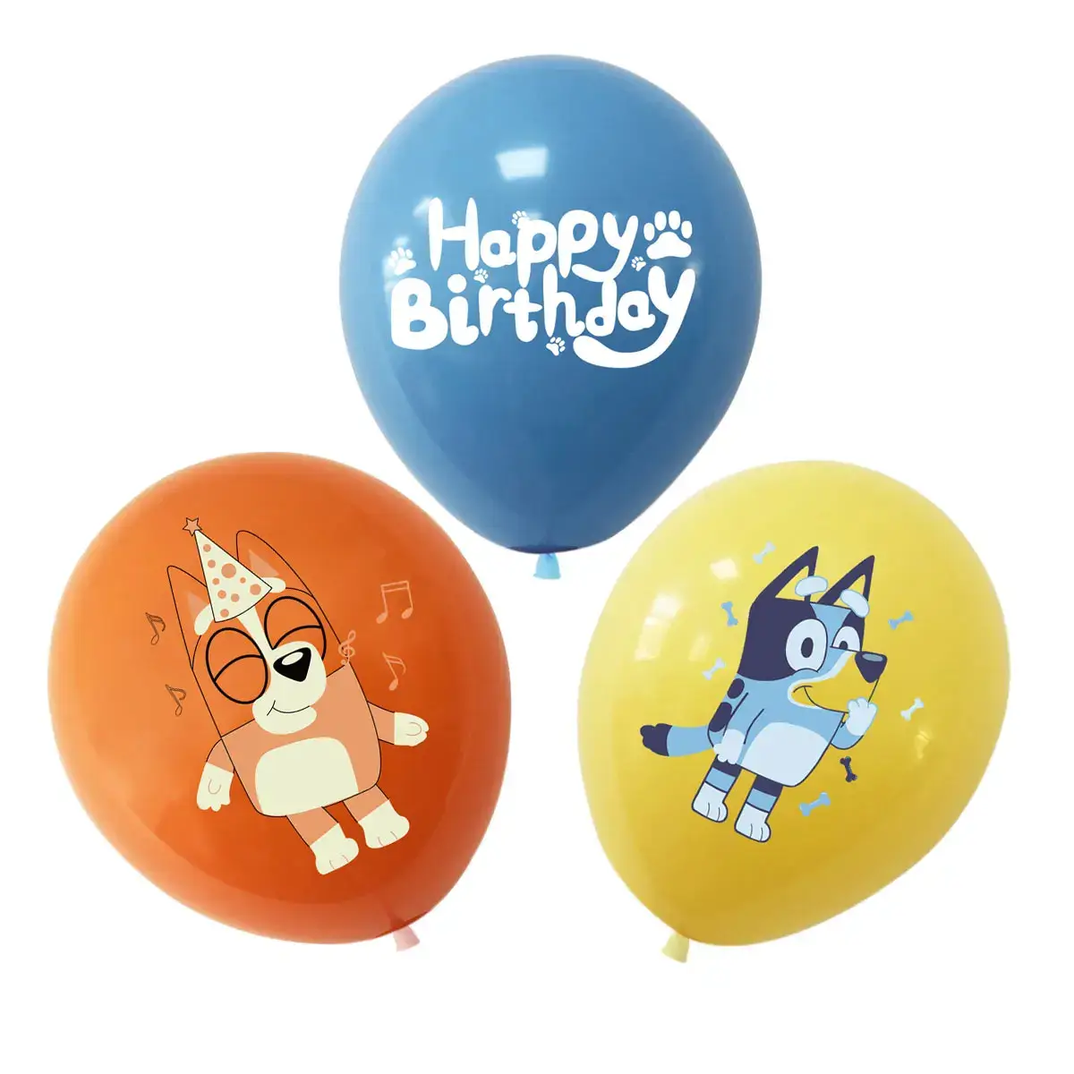 Blue Puppy Birthday Party Dinnerware Set