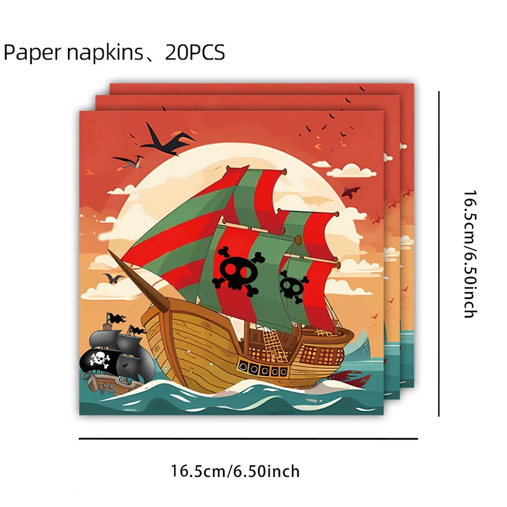 20pcs Napkin, as picture