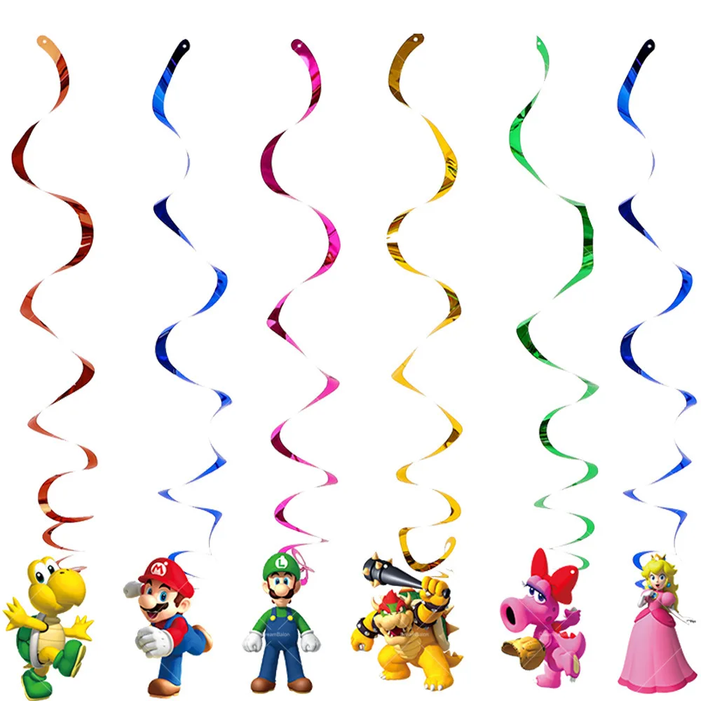 Spiral Ornament-6pcs, Other