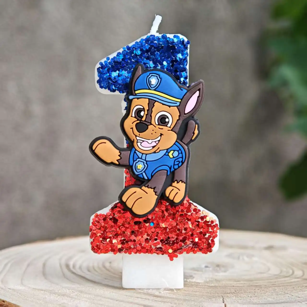 Rescue Pups Candle 0-9 Number Candle Rescue Pups C