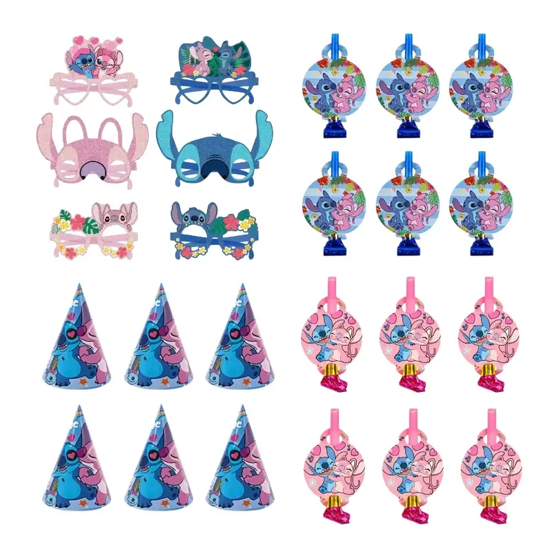 36 Pcs Stitch Birthday Party Supplies-Stitch Party