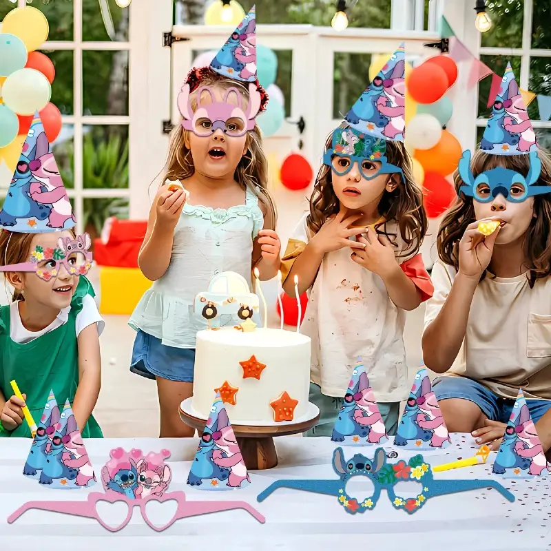 36 Pcs Stitch Birthday Party Supplies-Stitch Party