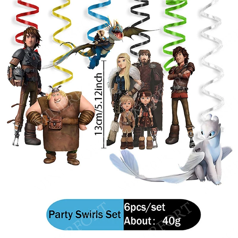 Spiral-6pcs, How to Train Your