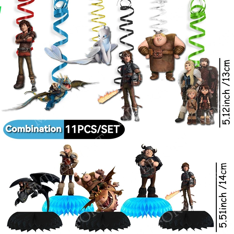 Combination 11pcs, How to Train Your