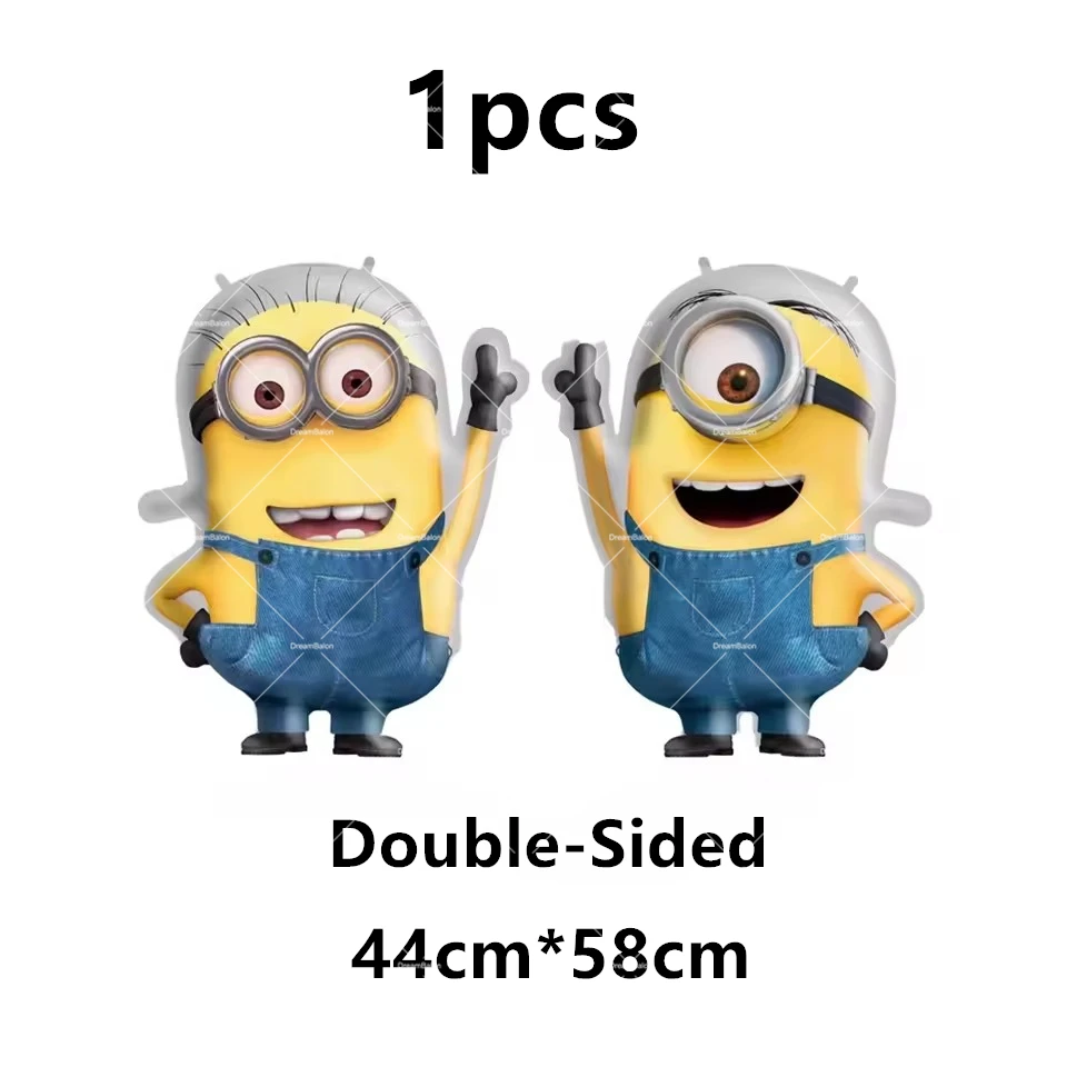 Cartoon M&Miniones Birthday Party Decoration Table