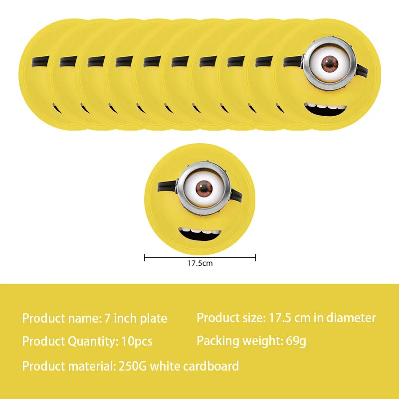 Cartoon Minions Theme Birthday Party Decoration Di