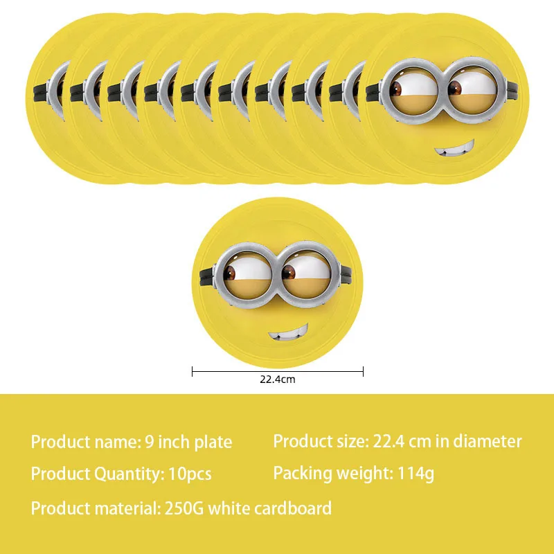 Cartoon Minions Theme Birthday Party Decoration Di