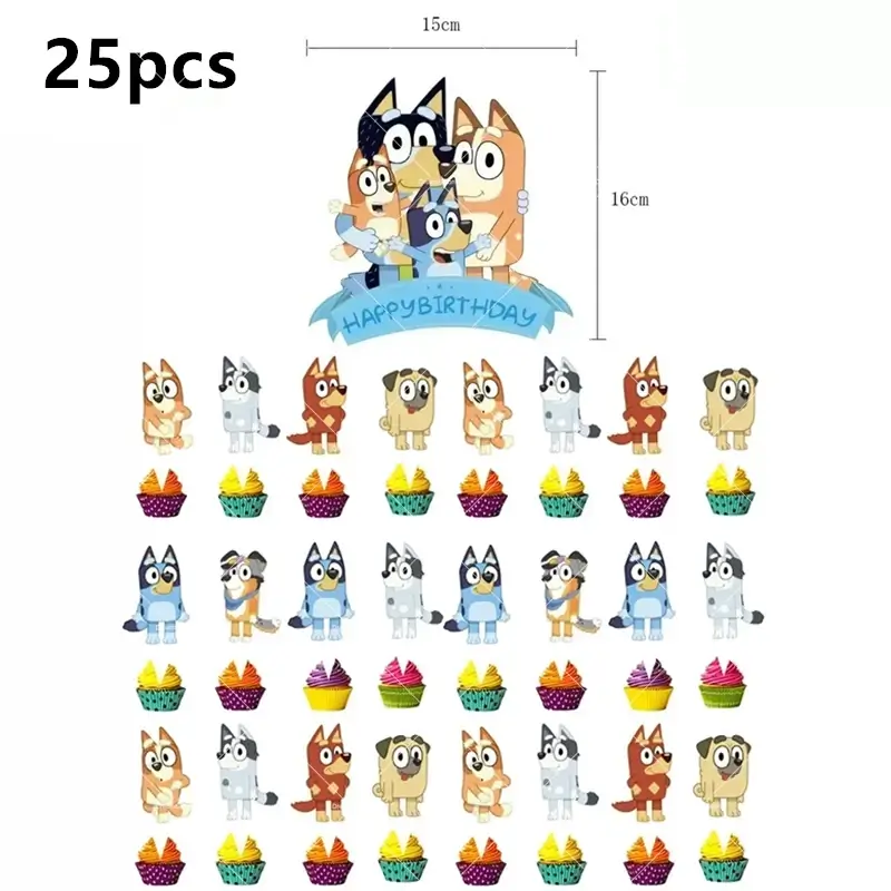 25pcs Cake Toppers, Other