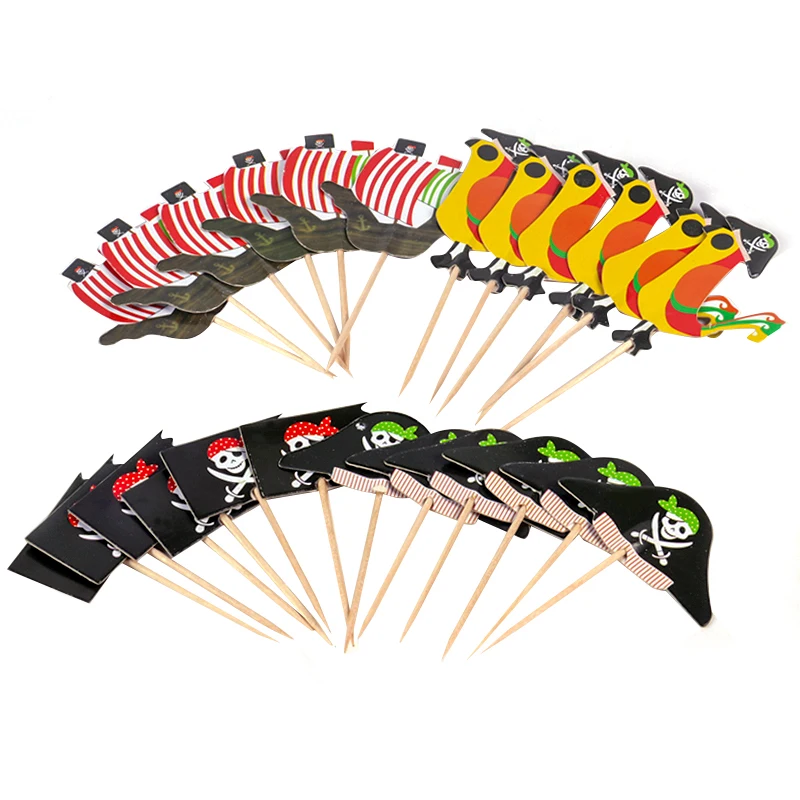 24pcs cake flag, United States