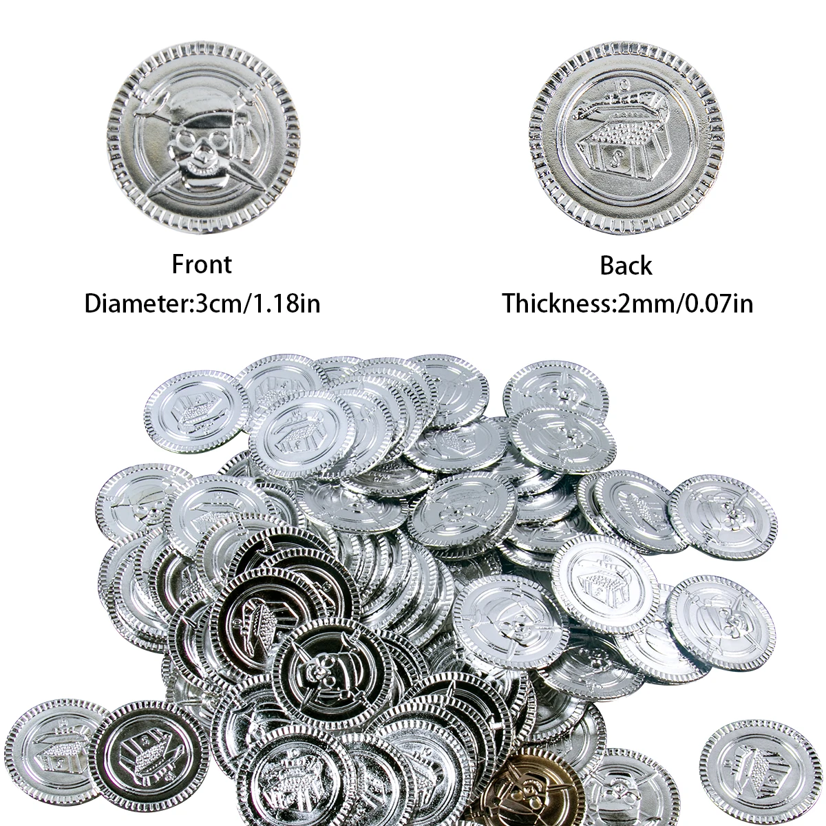 20pcs coin C, United States