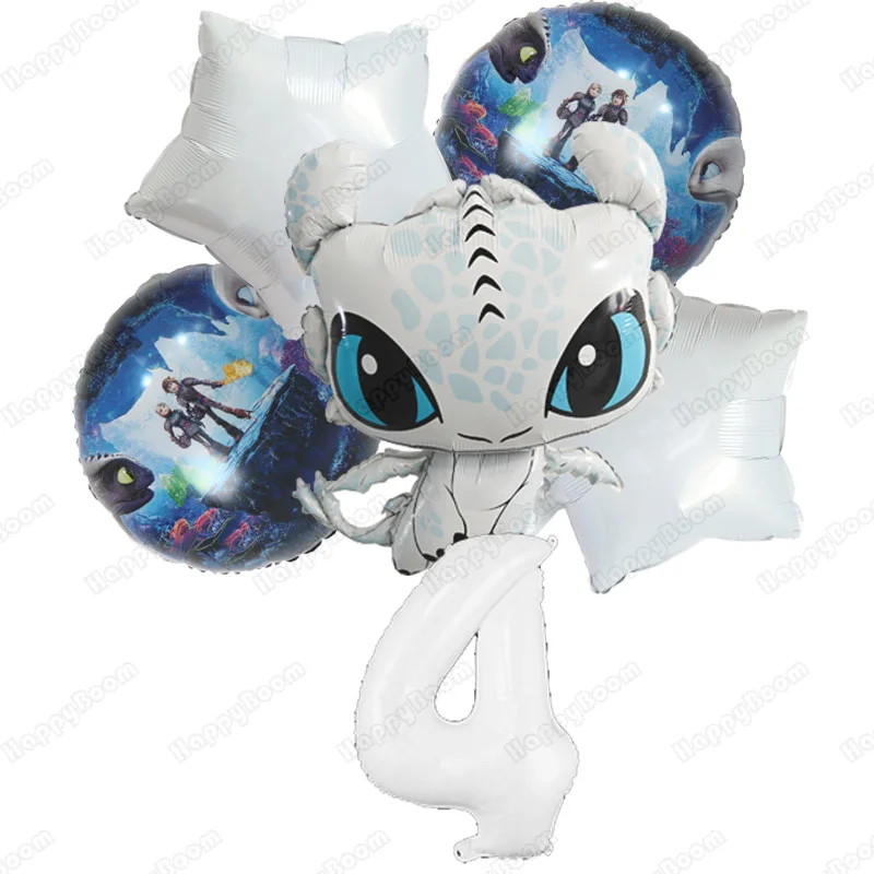 6pcs Cartoon How To Train Your Dargon Theme Toothl