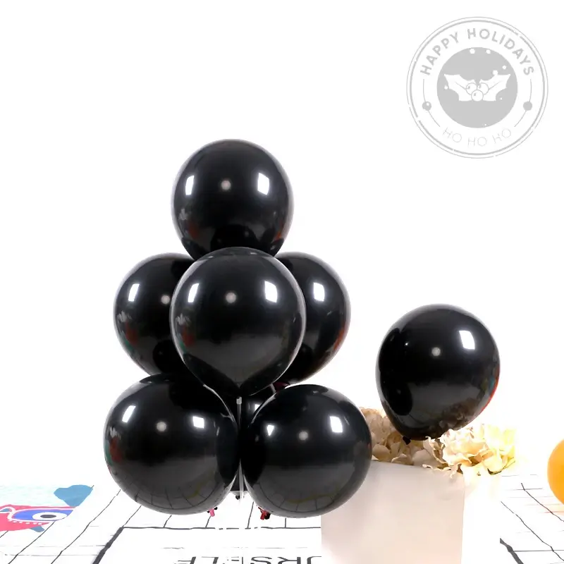 5-36inch Black Latex Balloons Wedding Birthday Par