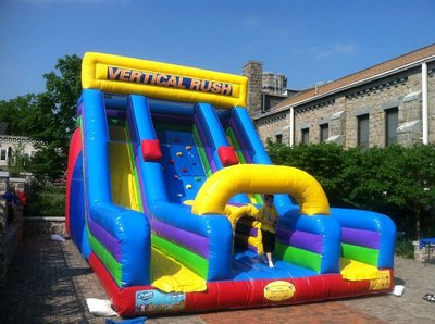 Vertical Rush Inflatable Obstacle Course #D43