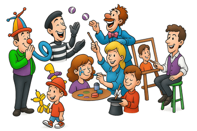 ENTERTAINMENT (Stationary Artists)