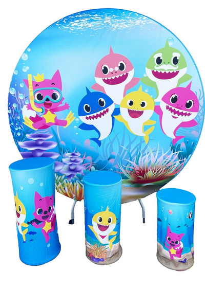 Baby Shark Backdrop