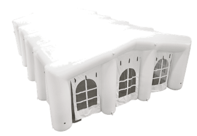 Huge Luxury Inflatable Event Tent (33 ft L x 23 ft W x 11.5 ft H)