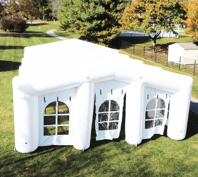 Huge Luxury Inflatable Event Tent (33 ft L x 23 ft W x 11.5 ft H)