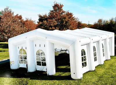 Huge Luxury Inflatable Event Tent (33 ft L x 23 ft W x 11.5 ft H)