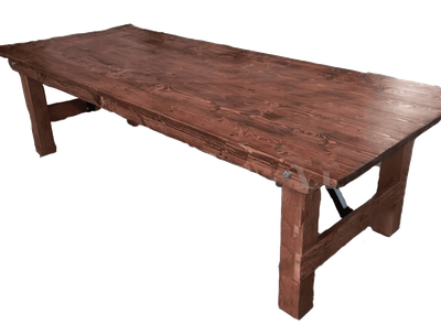 Kids' Rustic Wooden Party Table