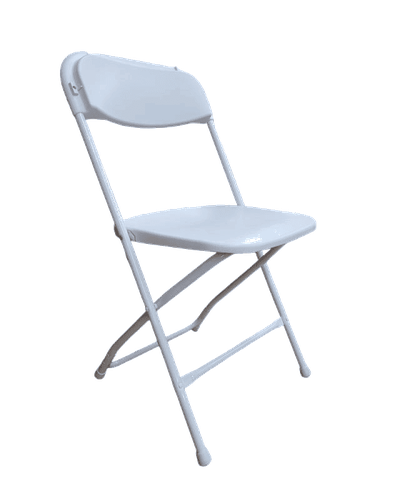 Plastic Folding Chair White