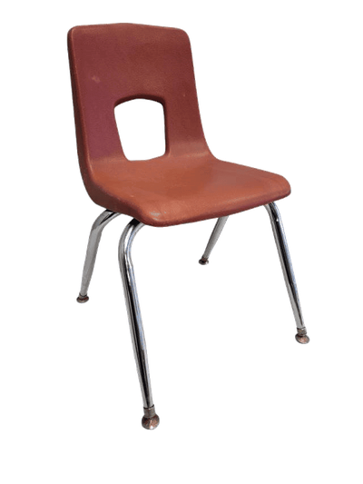 Kid Chair Stackable Red 13 inch