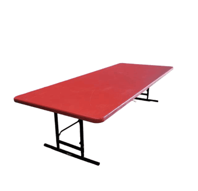 Table Kids Polylite 6ft Red