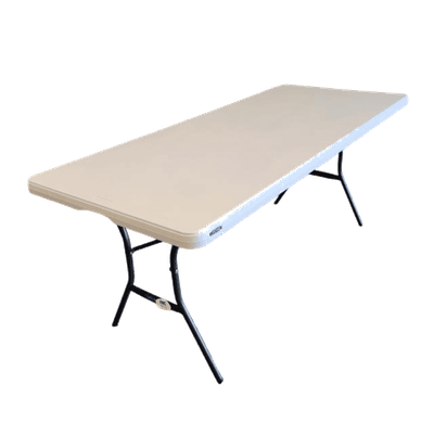 Plastic Table 6ft Rectangular