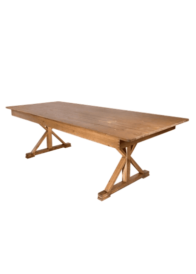 Farmhouse Table 96x40 Chestnut
