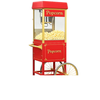 Popcorn Machine with Cart
