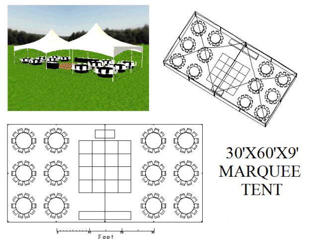 High Peak Tent 30x60