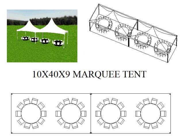 High Peak Tent 10x40