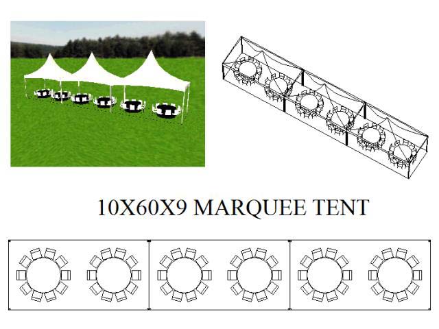 High Peak Tent 10x60