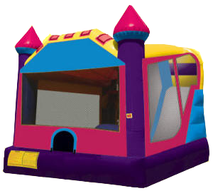 Pink Castle Bounce House