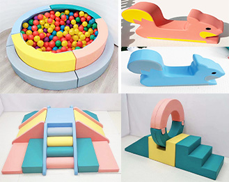 Option 1: Ball Pit + Pyramid + Stairs with Loop. Includes both Squirrel Climbers.