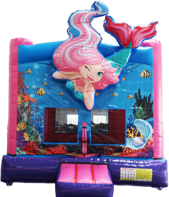 Pink Mermaid Moonbounce #124