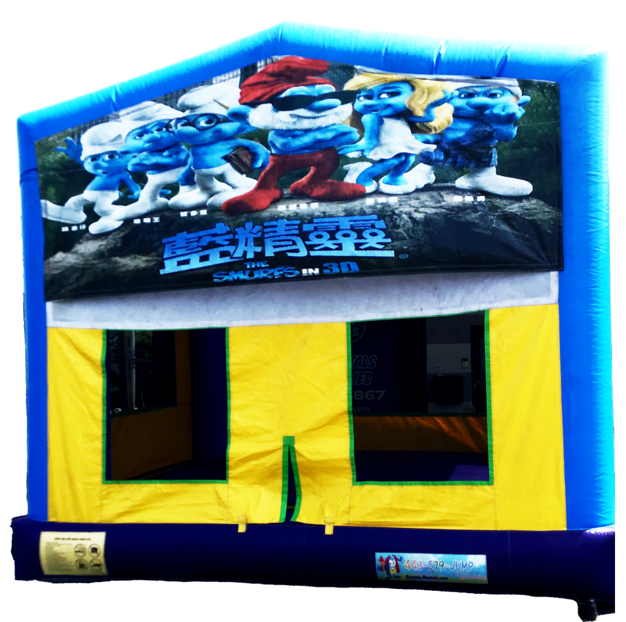 Smurfs Blue Themed Bounce #5