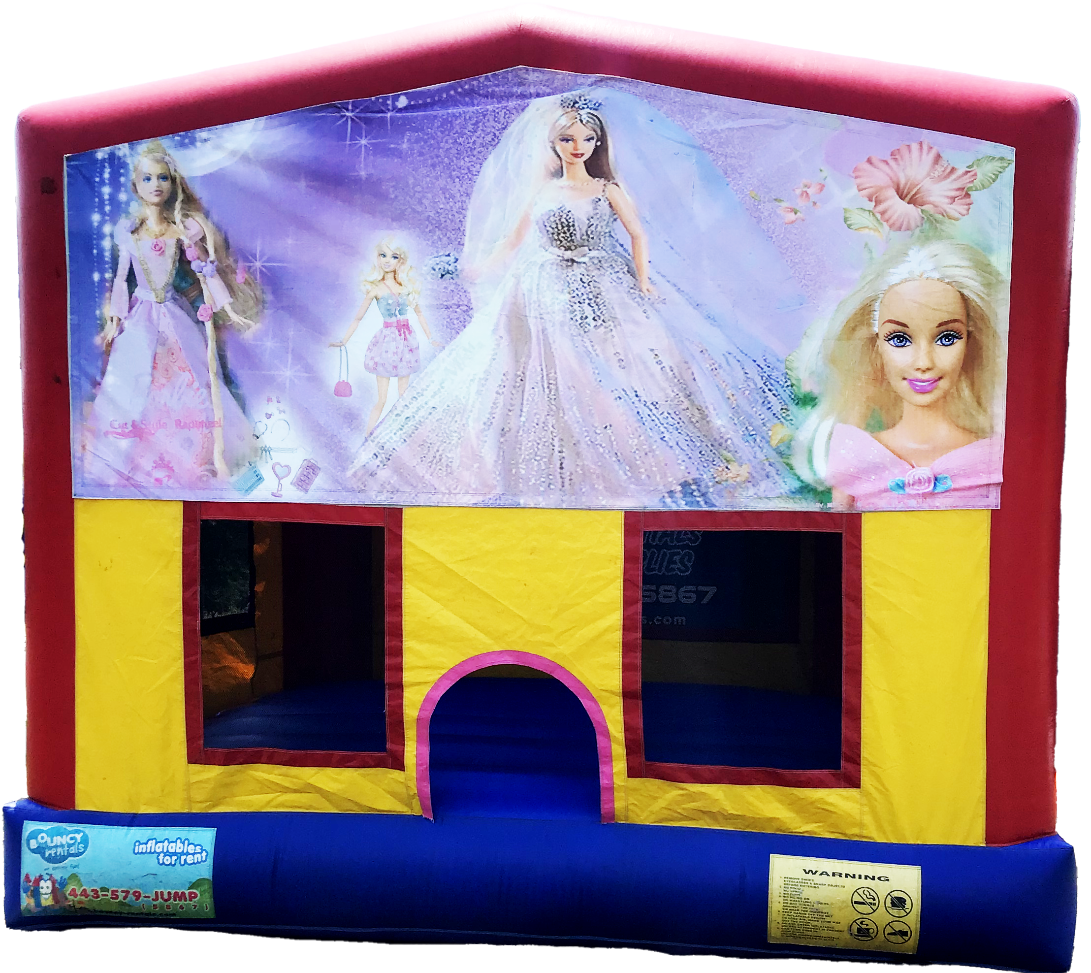 Barbie  Themed Moonbounce #93/94/904