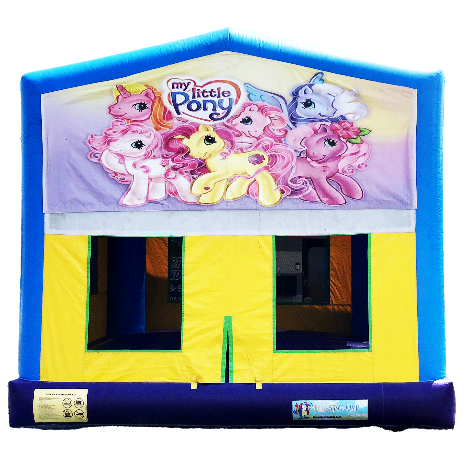 Ponny Themed Blue Themed Bounce #5