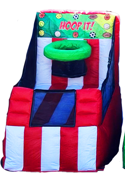 Hoop It! Inflatable Basketball Challenge