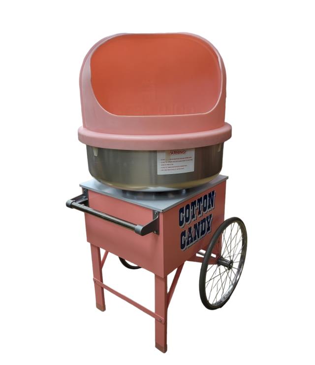 COTTON CANDY MACHINE W/CART