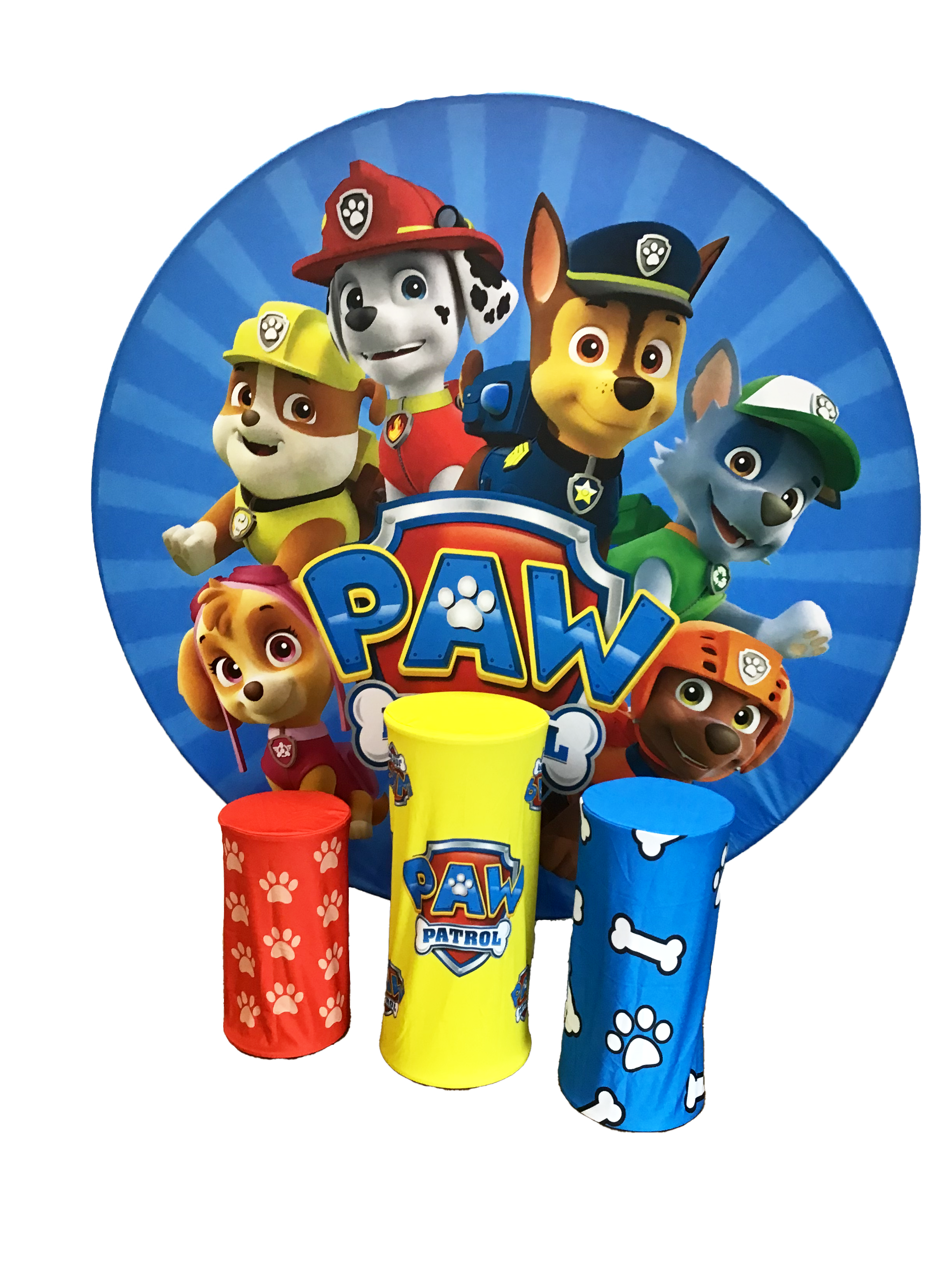 Paw Patrol Backdrop