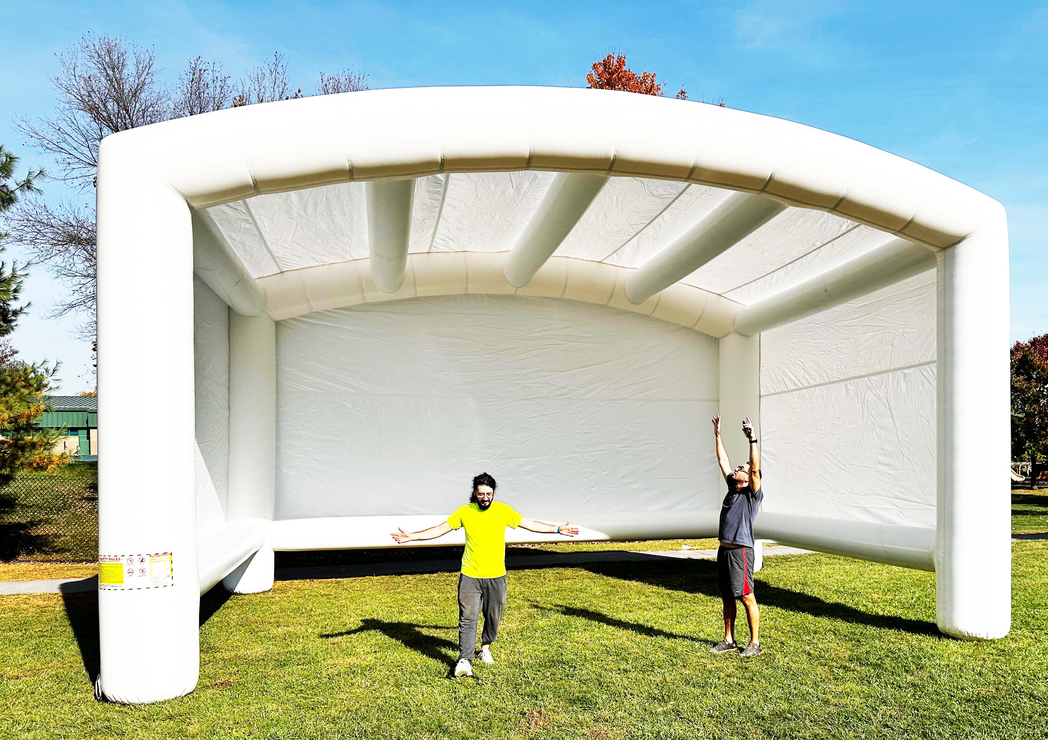 Airtight Inflatable Tent (26 ft L x 20 ft W x 16.5 ft H)