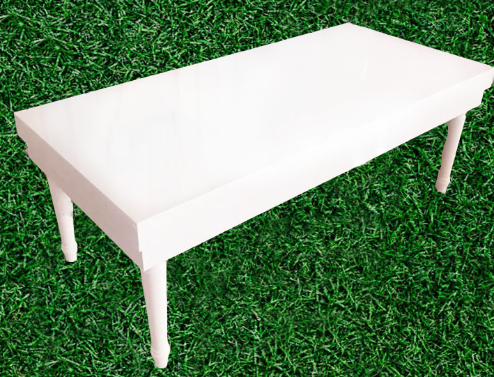 Luxury Kids Rectangular Acrylic Table